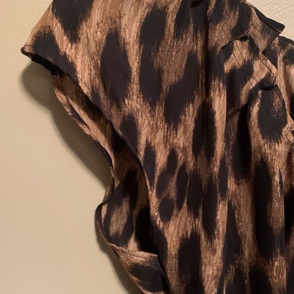 Joe Fresh Leopard Print Blouse - Picture 5 of 6